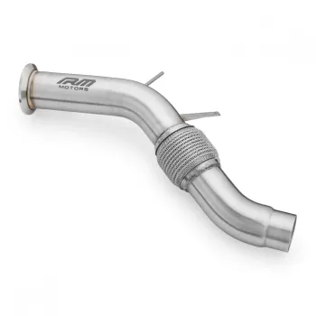 RM MOTORS DOWNPIPE BMW SERIE E/F, 25D, 30D, 30DX, 35DX, N57, N57N, N57S, N57Z