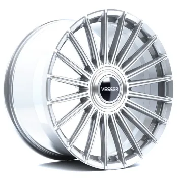 Vesser VSR5 22x11,5 ET16-59 BLANK Silver Machined Face