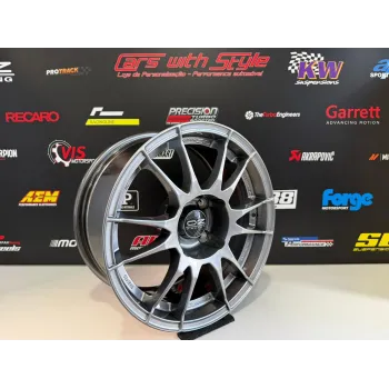 OZ ULTRALEGGERA 17×7 4×100 ET37 CRYSTAL TITANIUM