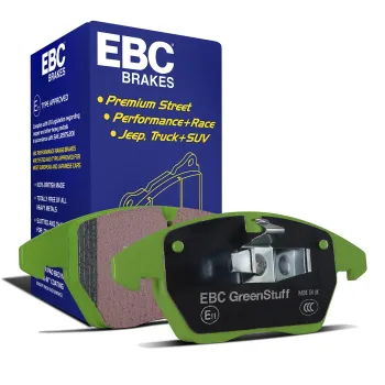 Pastilhas de Travão EBC Greenstuff 2000 FRENTE