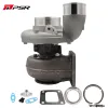 Pulsar Billet 363 366 369 Journal Bearing Turbo with 90¡ã Elbow Outlet Compressor