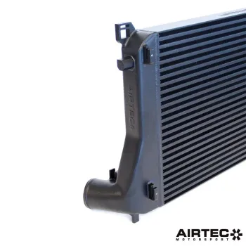 AIRTEC MOTORSPORT INTERCOOLER UPGRADE PRO-SERIES BLACK ONLY, WHITE AIRTEC LOGO