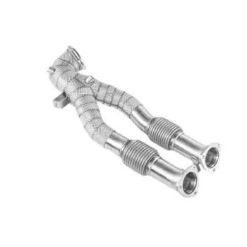 Downpipe Alpha Competition Decat para Audi TTRS 8S / RS3 8V.5 DAZA 400HP C/Protector Térmico