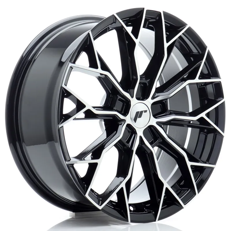 JR Wheels JR49 18x8 ET35 5x120 Gloss Black Machined