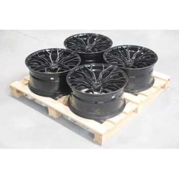Set of CVR1 20x9,5 ET33 5x114,3 Double Tinted Black