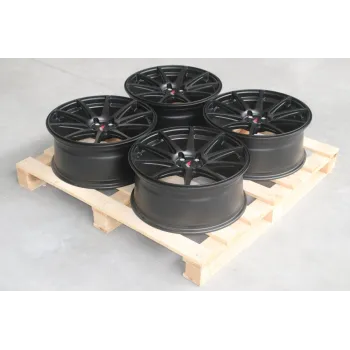 Set of JR11 20x8,5 ET35 5x114,3 Matt Black