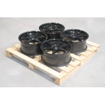 Set of JR3 18x8 ET40 5x114,3 Gloss Black