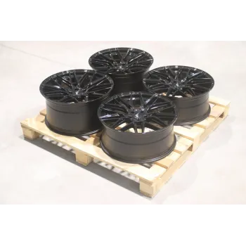 Set of JR28 20x8,5 ET30 + 20x10 ET30 5x112 Gloss Black