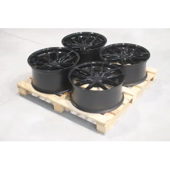 Set of JR44 21x9,5 ET35 + 21x10,5 ET30 5x112 Gloss Black