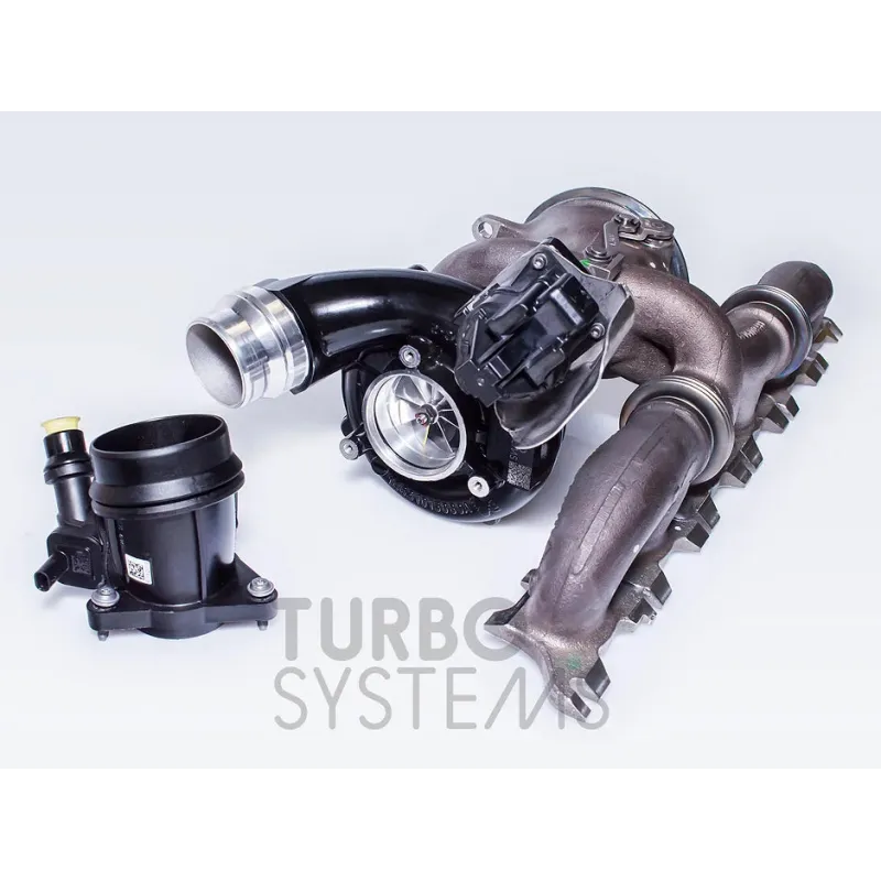 BMW B58B30O1 (G-Sarja Gen2) M340i, M440i, X3 M40i, X4 M40i Turbosystems Hybrid Turbocharger - Stage 2 + Intake pipe With exchang