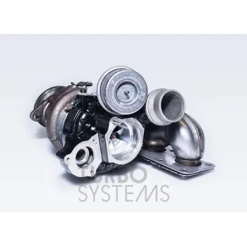 BMW N55 Turbosystems Hybrid Turbocharger Stage 1 & Stage 2 - Stage 2 EWG - Without core deposit