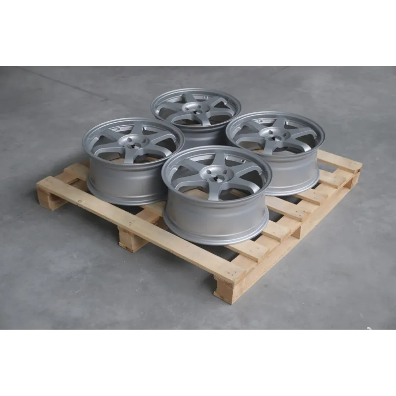 Set of JR3 18x8 ET40 5x120 Gloss Silver