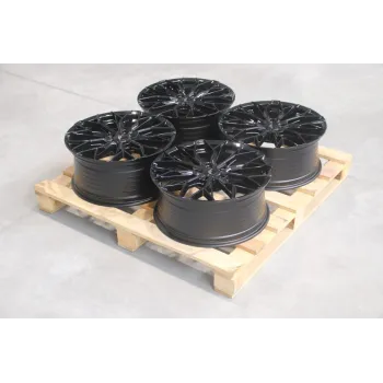 Set of JR49 20x8,5 ET45 + 20x9 ET45 5x108 Gloss Black