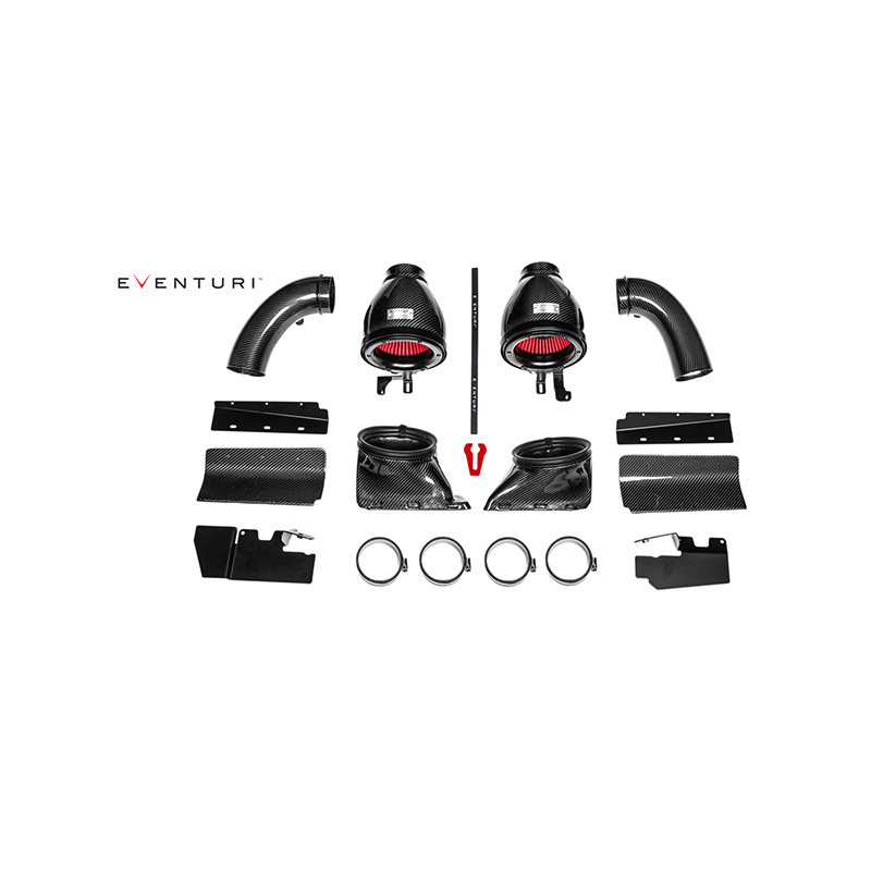 KIT ADMISSÃO CARBONO EVENTURI AUDI RS5 / RS4 B8