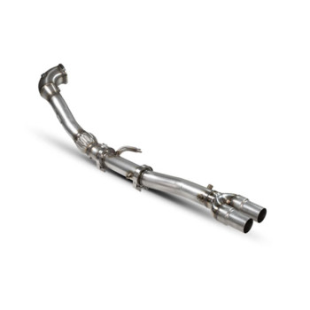 Downpipe Scorpion sem catalisador para Audi RS3 8V5 / 8Y / TTRS Mk3 8S / RSQ3 - com OPF