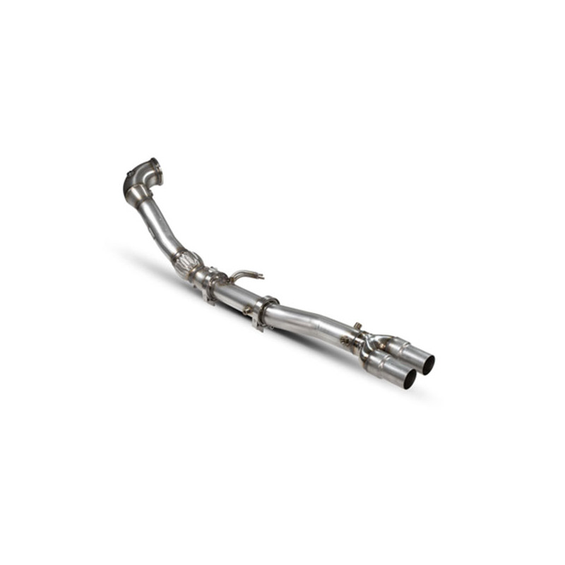 Downpipe Scorpion sem catalisador para Audi RS3 8V5 / 8Y / TTRS Mk3 8S / RSQ3 - com OPF
