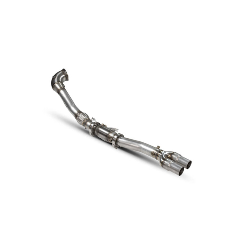 Scorpion SAUX089 Downpipe with sports catalyst (GPF removed)