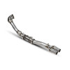 Scorpion SAUX089 Downpipe with sports catalyst (GPF removed)