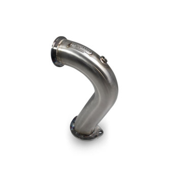 SCORPION DOWNPIPE INOX SEM CATALISADOR PARA FIAT 500 / 595 / 695 ABARTH  ( TURBO GARRETT )