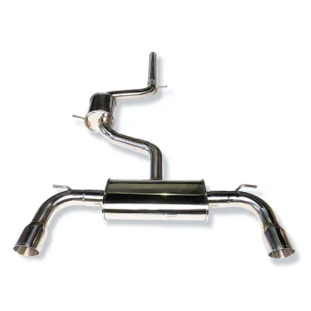 Sistema de escape CTS TURBO 76MM CAT-BACK para VW Golf 7 GTI