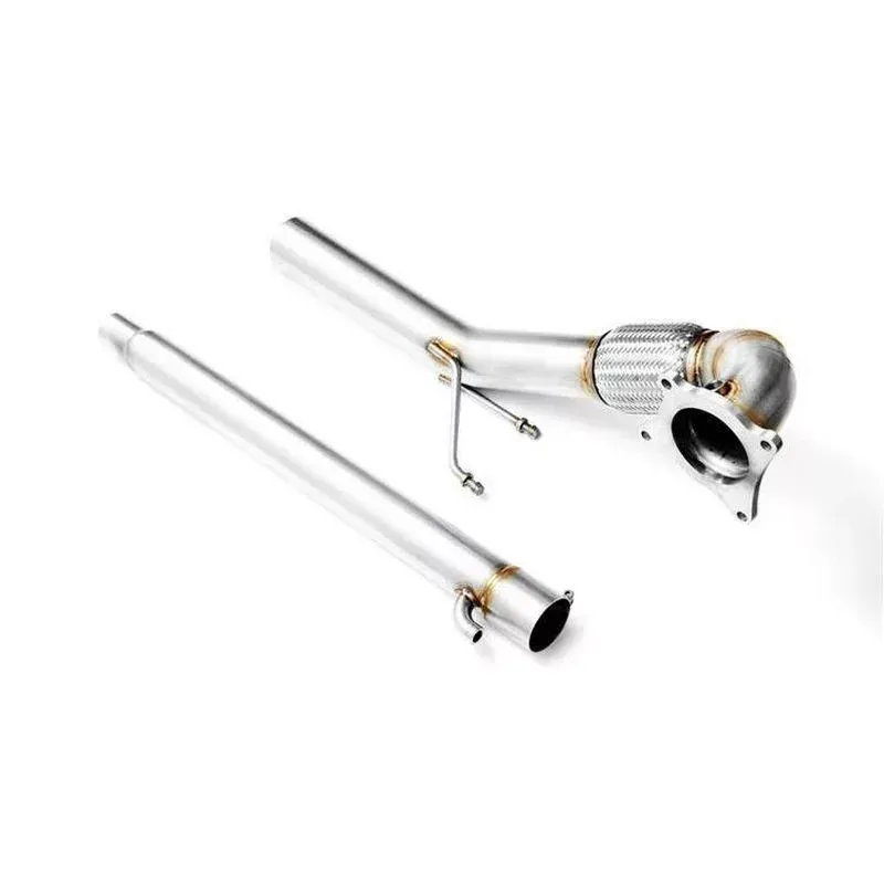 RM MOTORS Downpipe AUDI A3/S3 8P / TTS 8J / VW GOLF 6 R 2.0 TFSI / 76mm