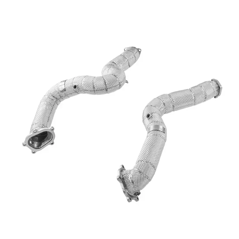 ALPHA COMPETITION Downpipe Com Proteção Térmica AUDI RS6 C7 / RS7 C7 4.0TFSI