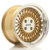 Klutch SL1 16x8 ET15 4x100 Gold w/ Machined Lip