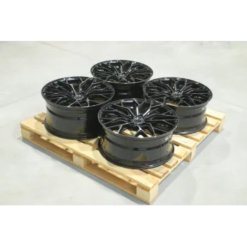 Set of CVR1 20x8,5 ET40 + 20x9,5 ET40 5x108 Double Tinted Black