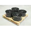 Set of CVR1 20x8,5 ET40 + 20x9,5 ET40 5x108 Double Tinted Black