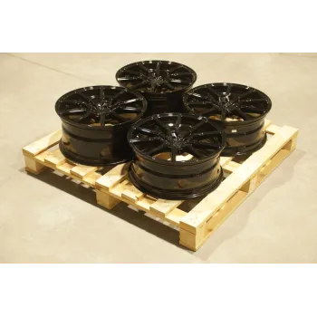 Set of CVR4 19x8 ET26 + 19x9 ET41 5x112 Platinum Black