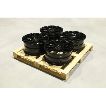 Set of CVR4 19x8 ET27 + 19x8,5 ET40 5x112 Platinum Black