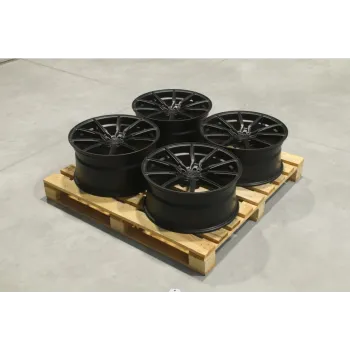 Set of CVR4 20x9 ET20 + 20x10 ET30 5x112 Matt Black