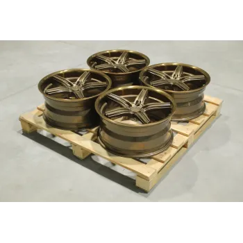 Set of CVR9 20x9 ET30 + ET35 5x120 Gloss Bronze