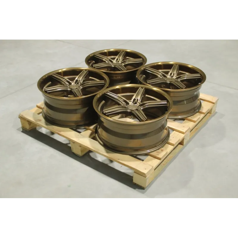 Set of CVR9 20x9 ET30 + ET35 5x120 Gloss Bronze