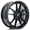 JR Wheels JR21 17x7 ET20-40 4H BLANK Gloss Black