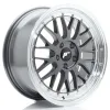 JR Wheels JR23 18x8 ET40 5x112 Hyper Gray w/ Machined Lip
