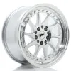 JR Wheels JR26 17x8 ET35 5x100/114 Silver Machined Face