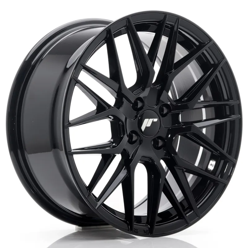 JR Wheels JR28 17x8 ET40 4x100 Gloss Black
