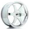 JR Wheels JR3 18x8 ET43 5x114,3 Silver Machined