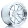 JR Wheels JR39 18x10,5 ET15-22 5H BLANK Silver Machined Face
