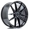 JR Wheels JR44 22x9 ET15-35 5H BLANK Black Machined w/ Tinted Face