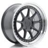 JR Wheels JR47 18x8,5 ET15-35 5H BLANK Hyper Gray w/ Machined Lip