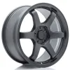 JR Wheels SL03 18x8 ET20-35 5H BLANK Matt Gun Metal