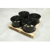 Set of JR37 21x10 ET25 5x112 Gloss Black