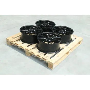 Set of SL01 18x8 ET29 + 18x8 ET40 5x114,3 Matt Black