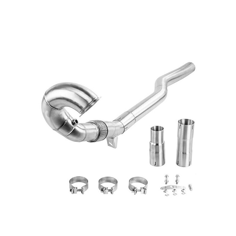 Downpipe Alpha Competition 3.5'' Para Audi S3 8V 2.0 TSI EA888.3 / TTS 8S / Leon 5F / Cupra 4x4 / VW Golf 7 R / 7.5R