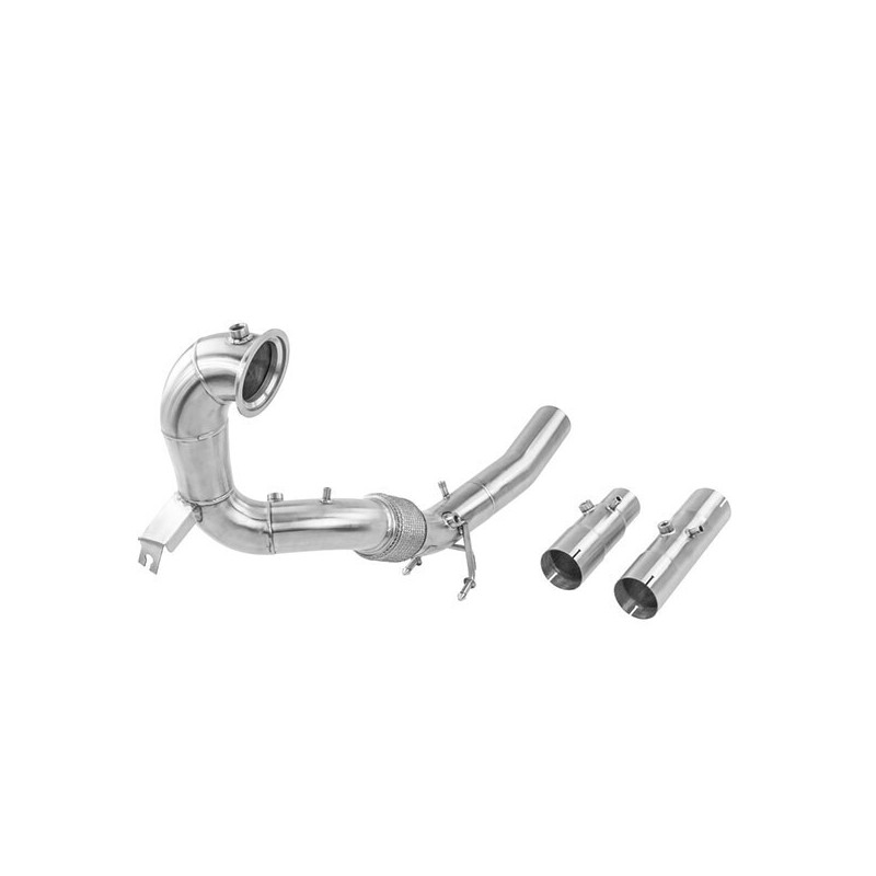 Downpipe Alpha Competition sem catalisador para Golf 8 GTI / Octavia NX VRS