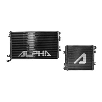 Intercoolers de competição Alpha para Mercedes C63 AMG W205