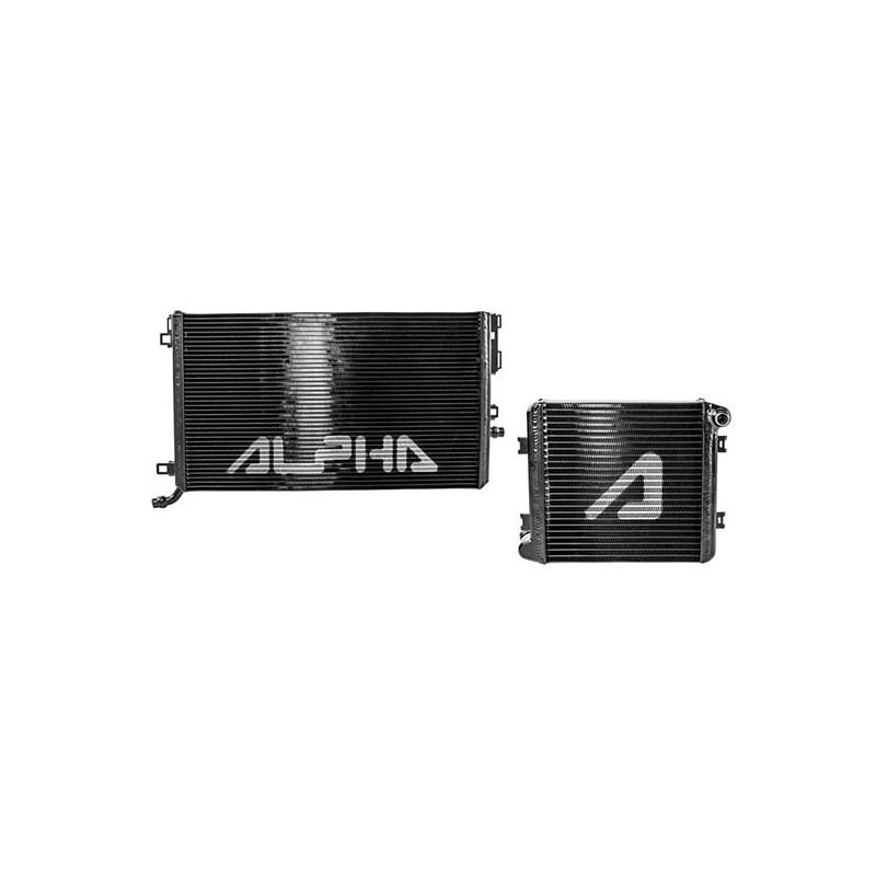 Intercoolers de competição Alpha para Mercedes C63 AMG W205