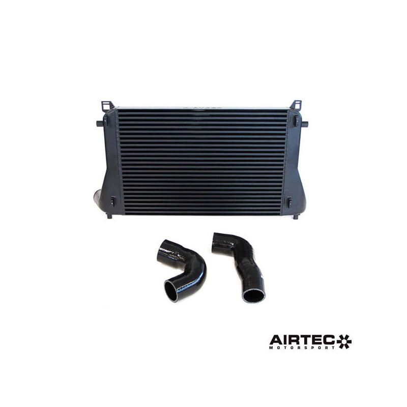 AIRTEC MOTORSPORT INTERCOOLER UPGRADE PRO-SERIES BLACK ONLY, WHITE AIRTEC LOGO